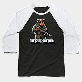 Sniper Wild Boar Baseball T-Shirt